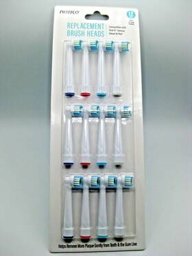1287 For Oral-b 12 Replacement Brush Heads Genius Smart Or Pro