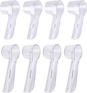 2-obyst-8-jx-fba Fowecelt 8 Pack Toothbrush Cover For Protecting Oral-b Replacement Brush Heads Electric T