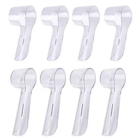 Fowecelt 682559611618 8 Pack Toothbrush Cover For Protecting Oral-b Replacement Brush Heads Electri