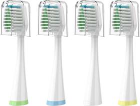 Frefeel 744759504036 Replacement Brush Heads For Smile Bright Platinum Sonic Electric Toothbrush Sof