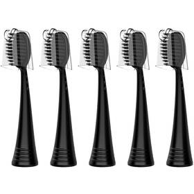 Ffbt02-b5g Frefeel Replacement Brush Heads For Burst Original And Pro 1 Count Pack Of 5 Black
