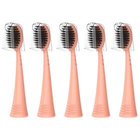 Ffbt02-pk5g Frefeel Replacement Brush Heads For Burst Original And 1 Count Pack Of 5 Rose Gold