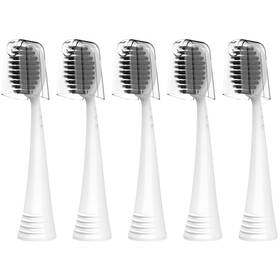 Ffbt02-w5g Frefeel Replacement Brush Heads For Burst Original And Pro 1 Count Pack Of 5 White