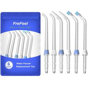 Tp-6ca Frefeel Replacement Heads For Waterpik Water 6 Count Pack Of 1 Tips Combo