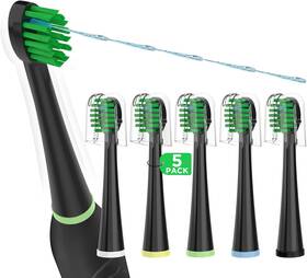 Sf-02 Fregum 744110521863 Replacement Toothbrush Heads For All Waterpik Sonic Fusion Models Sf-01