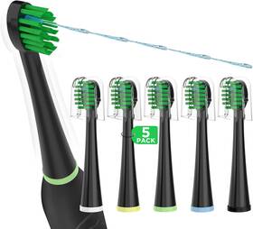 Fregum 744110862843 Replacement Toothbrush Heads For All Waterpik Sonic Fusion Models Sf-01 Sf-02