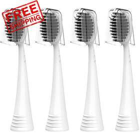 Bt02 Fremouth Replacement Toothbrush Heads For Burst 1 Count Pack Of 4 White
