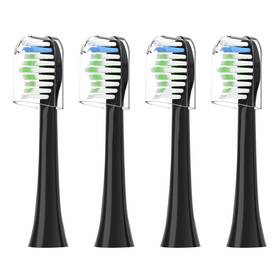 1j-38de-7gmy Funsee Replacement Toothbrush Heads For Coslus Dy-108pro 1 Count Pack Of 4 Black
