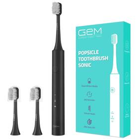 Gem1005 Gem Glamour Energy Magic Sonic Electric Toothbrush For Adults And Kids Black