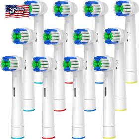 Genkent 711181478891 Replacement Toothbrush Heads Compatible With Oral B Braun 12 Pcs Professional E