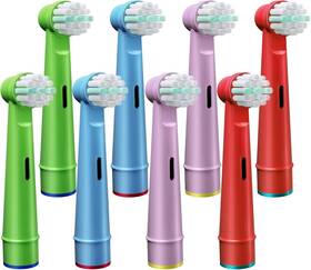 B-400002 Genkent 8 Pcs Electric Kid Toothbrush 1 Count Pack Of For Children