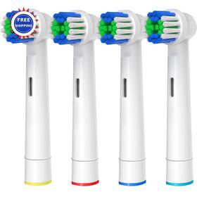 Qw610086-0xx1a1 Genkent Replacement Toothbrush Heads Compatible With Oral B Braun 4 Pcs Electric