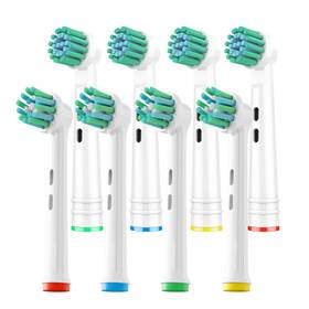 Sc2020 Genkent 8 Pack Replacement Toothbrush Heads Compatible With Oral B Braun Pro 1000/500