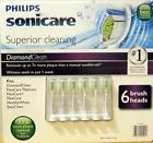 Genuine Diamond Brush Heads Phillips Sonicare 6 Philips Clean Toothbrush New In Package 075020025258