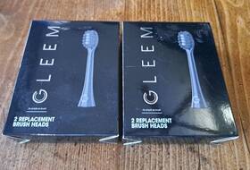 4215c69001 Gleem 2 New Replacement Heads #4215c69001 Electric Tooth Brush Factory Sealed
