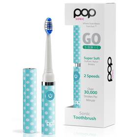 Go Sonic 851396005502 Pop Electric Toothbrush Blue Dots - 1 Count Pack Of