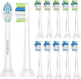 Gottashine 313045055004 Replacement Toothbrush Heads For Philips Sonicare Plaque Control Compatible W