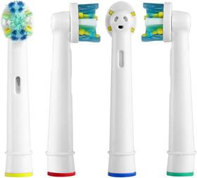 Grandiosi 313112064090 Replacement Brush Heads Compatible With Oral-b-braun Floss Action - Pack Of 4 G