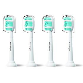Grasnugie 740030408116 Replacement Toothbrush Heads For Philips Sonicare Medium Softness Bristles