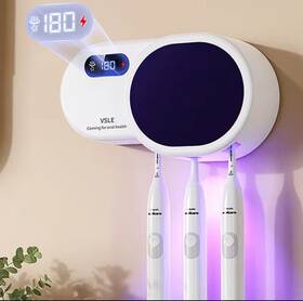 Bu-190 Grin Technology Automation Sterilization Wall Mounted Uv Toothbrush Sterilizer