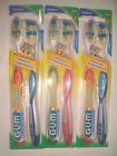 Gum 3 Packs Medium Advanced Plaque Removal Supreme Healthy Gums Life Toothbrush 070942126984