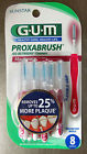 Gum Go-betweens Proxabrush Cleaners Moderate 8 Each 6 Pack 070942306522