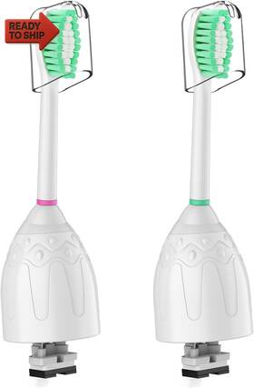 Happymomo 313097061008 Replacement Toothbrush Heads For Philips Sonicare E-series/essence/xtreme/elite