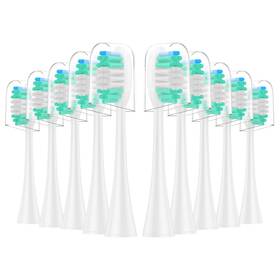 Harobey 611834322499 Replacement Toothbrush Heads 10 Pack 1 Count Of White