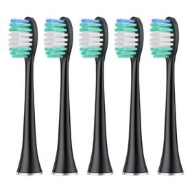 Harobey 611834323120 5 Pack Replacement Toothbrush Heads Compatible With Aquasonic Black Series Vi