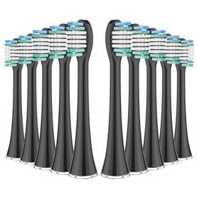 Harobey 611834325377 Toothbrush Heads Compatible With Aquasonic Black Series Vibe S