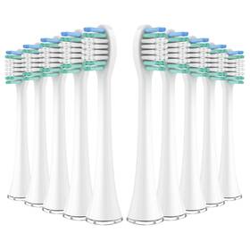 Amyj-ycst-a2-z10wt Harobey Replacement Toothbrush Heads For 1 Count Pack Of 10 White