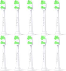 Hesubam Hm6064 Replacement Toothbrush Heads For Philips Sonicare Electric Toorhbrush Handle An