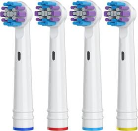 Eb17-p Honortech Replacement Toothbrush Heads For Oral-b 4 Pack Compatible Wit