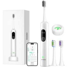 Hosoka Hsk-tb02 Sonic Electric Toothbrush For Adults 60 1 Count Pack Of White
