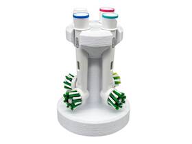 Ob-4-brush Hoyt Design For Oral-b Countertop Electric Toothbrush Replacement Brush White