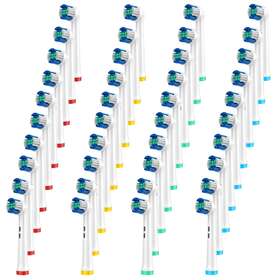 B20-x Htwon 40pcs Precision Electric Toothbrush Replacement Fit For Oral B Braun Brush Heads