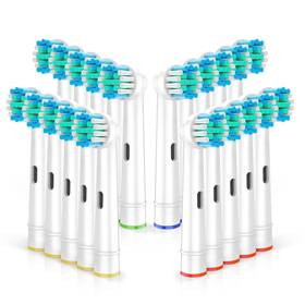 Hygentic 608275571531 Pack Of 20 Replacement Heads For Oral B Electric Toothbrush Bases Replacemen