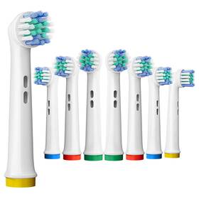 Oral17x8 Infein Replacement Toothbrush 8 Count Pack Of 1 Precision Clean Bristles