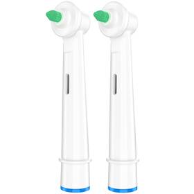 Ke-uwel-95zl Inuso Interdental Replacement Toothbrush Heads For Oralb 1 Count Pack Of 2 White