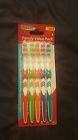 Iodent New Soft Manual Tooth Brush Multi Colored Family Pack Tapered Bristles 780707004760