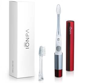 Dm-011rd Ionic Kiss Ionpa Dm Red Compact Power Electric Toothbrush With