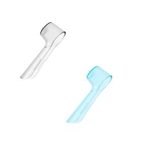 Jh-013-1 Jhfgjgh 2 Pcs Electric Toothbrush Cover Caps 1 Count Pack Of Transparent