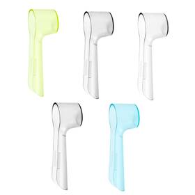 Jhfgjgh Jh-013-4 5 Pcs Electric Toothbrush 1 Count Pack Of White Yellow Blue Green