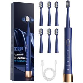 Jtf Xm806 Orthodontic Electric Toothbrush For 1 Count Pack Of Deep Blue