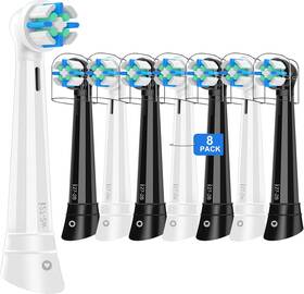 Juzflow 313110094037 Replacement Heads Compatible With Oral B Io Toothbrush For 3/4/5/6/7/