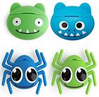 K07120-h07119-k07118-k07117 Kikkerland Creature Dental Floss Dispenser With Mint Waxed 0612615071209