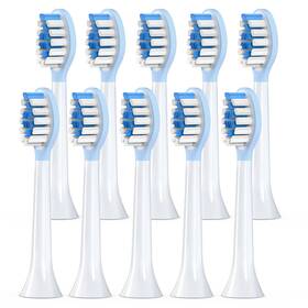 Alb-006bl-10-wh Keosaa Replacement Toothbrush Heads For Philips Sonicare Electric 2-in-1