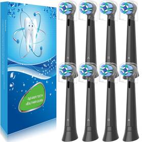 I8-b-8 Khbd 8 Pack Replacement Toothbrush Heads Compatible With Oral B Io Brush Fo