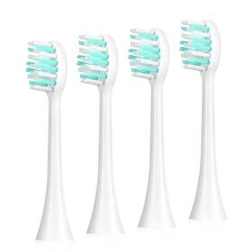 Kingheroes 639846516316 Kingeroes Replacement Brush Head 4 Heads In A Box White