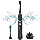 Kvs-s61-1black Kivos Sonic Electronic Toothbrush Battery Operated With Smart 799789500596